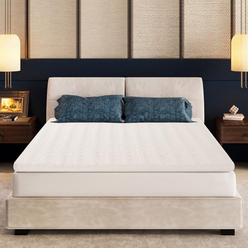 EGO HOME Matratzen Topper 80x200, 7cm Höhe Matratzentopper mit Komfortschaumkern für Boxspringbett Wohnwagen Schlafsofa Premium Komfort-Topper 3D-Netz Bezug Waschbar Oeko-TEX von EGO HOME