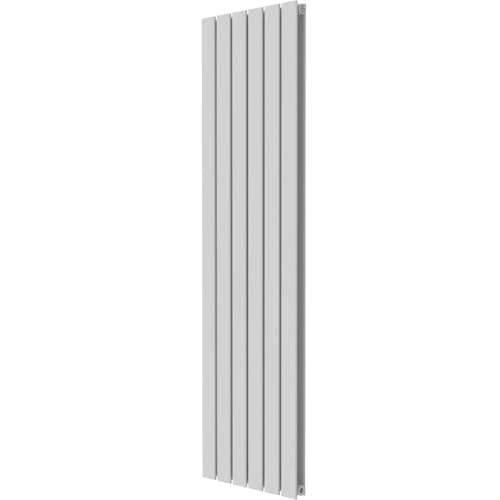 EGO Interiors Premium Vertikaler Heizkörper – Kalifa, Heizkörper aus Stahl, Weiß oder Anthrazit, wählbare Größen (Weiß, 180x46) von EGO INTERIORS