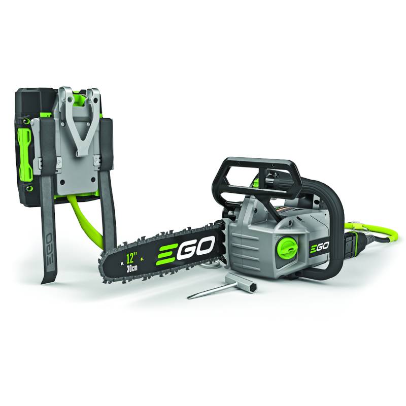 EGO Power Akku-Motorsäge CSX3002 inkl. Akkugurt ABH3001 + Akku BA2240T + Ladegerät CH5500E von EGO Power Plus