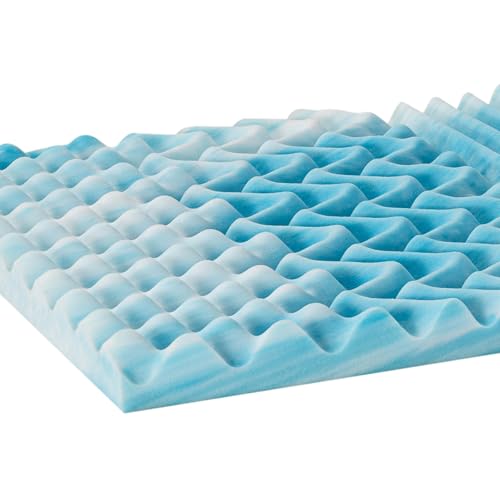 EGO HOME Komfortschaum Matratzentopper 180 x 200 cm | 6cm Höhe Schaumstoffplatte | Mattress Topper 180x200 Öko-Tex Zertifiziert | Matratzenauflage Ohne Bezug für Boxspringbett Matratzen Schlafsofa von EGOHOME