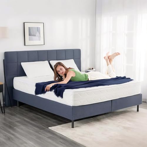 EGO HOME Matratze 90x200 cm H3 23 cm – Ergonomische 7-Zonen Hochwertige Kaltschaummatratze mit Waschbarem Bezug, Atmungsaktiv Schaumstoffmatratze Rollmatratze, Öko-Tex Zertifiziert von EGOHOME