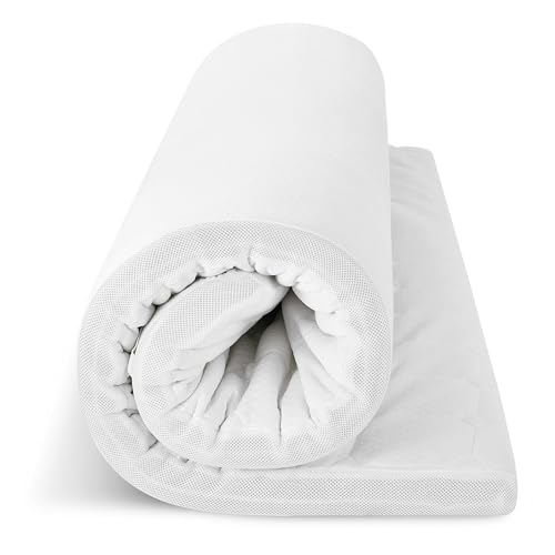 EGO HOME Matratzen Topper 180x200, 7cm Höhe Matratzentopper aus Schaumstoff von 7 Zonen Schneiden, Öko-TEX Zertifiziert, 180x200cm Matratzenauflage für Boxspringbett Matratzen Schlafsofa EGO HOME Matratzen Topper 180x200, 7cm Höhe Matratzentopper aus Schaumstoff von 7 Zonen Schneiden, Öko-TEX Zertifiziert, 180x200cm Matratzenauflage für Boxspringbett Matratzen Schlafsofa von EGOHOME
