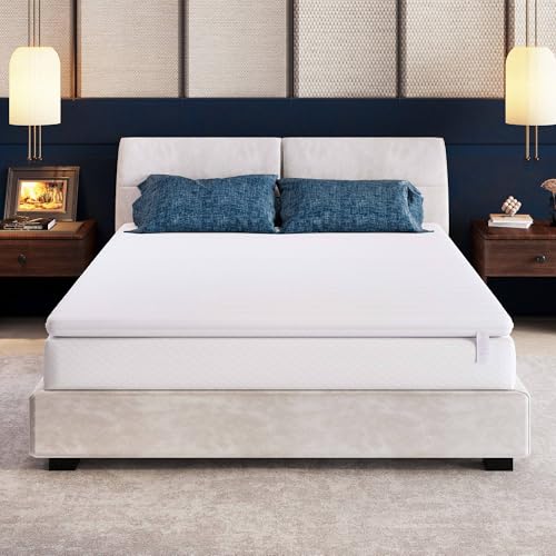 EGO Home Topper 180x200cm Memory Foam Matratzentopper 8cm Höhe, H2 Öko-TEX® Zertifiziert Hochwertige Matratzenauflage, Atmungsaktiv 3D-Netz Bezug, Matratzen Topper 180x200 für Boxspringbett von EGOHOME