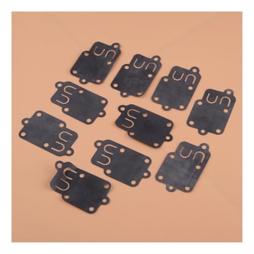 10 pcs Vergasermembrandichtung kompatibel mit Modellen 270026 272538 272538S 272637 4157 4168 Fits Small Motoren passt von EGRMZ