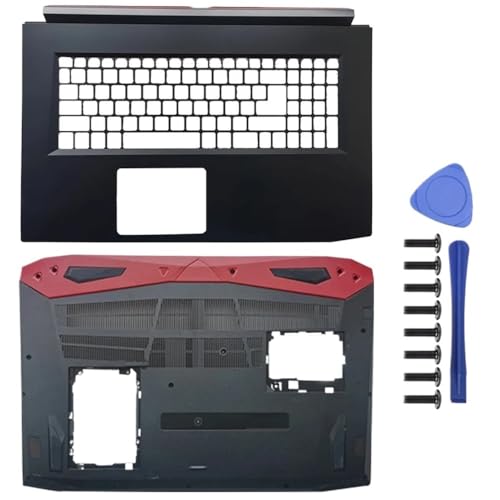 EGRMZ 17. 3-Zoll-Laptop-Hülle kompatibel mit Helios 300 PH317-51 PH317-52 Modelle umfasst die LCD-Rückseite vordere Lünette Palmrest und Bodengehäuse(CD Cover) von EGRMZ
