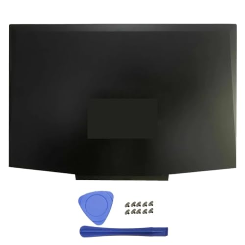 EGRMZ ErsatzlCD-Rückzugabdeckung vordere Lünette Scharniere Abdeckung Palmrest Bottom Base Case kompatibel mit 17-CD-TPN-C142 L56890-001 L56889-001 Gaming-Laptop 17 Zoll(Green A Cover) von EGRMZ