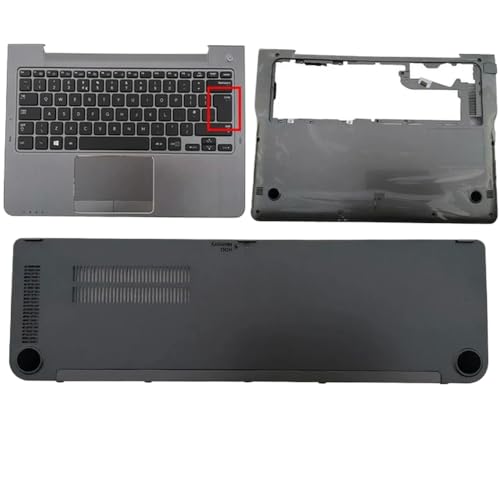 EGRMZ Kompatible Palmrest Upper Case mit Touchpad Kompatibel mit NP530U3C 530U3B 535U3C 532U3C 535U3B Laptops Bottom Case Deckung US UK -Tastaturlayout in Großbritannien(UK CDE Cover) von EGRMZ