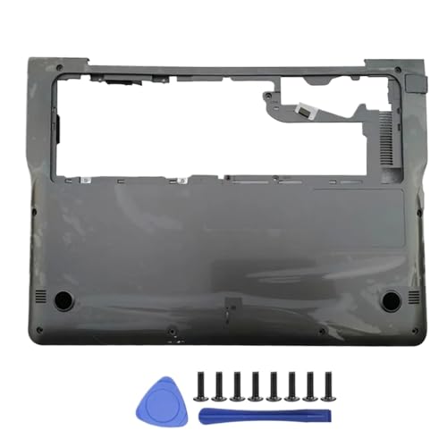 EGRMZ Kompatible obere Fallpalmarest mit Touchpad Kompatibel mit NP530U3C 530U3B 535U3C 532U3C 535U3C 535U3B Laptops umfassen untere Gehäuse und Festplattenabdeckung US UK Tastaturlayout(D Cover) von EGRMZ
