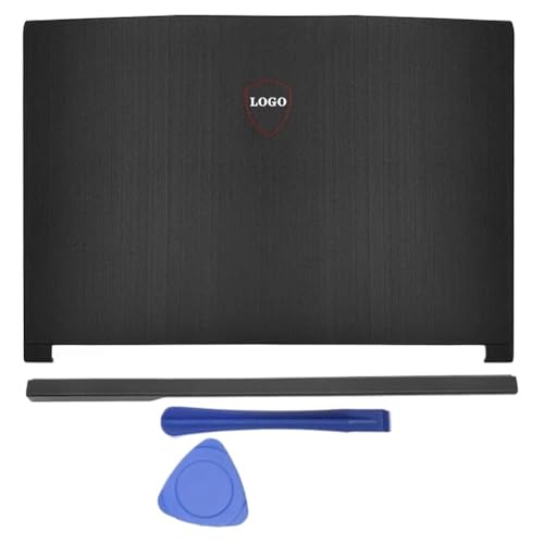 EGRMZ Laptop -Gehäuse kompatibel mit GF63 GF63VR MS16R1 MS16R3 Notebook -Zubehör umfasst die Vordertafel der Bildschirmabdeckung vorne und Scharnier -Teile Kompatibel mit Laptops(A Hinge Cover) von EGRMZ