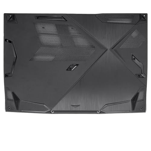 EGRMZ Laptop -Gehäuse kompatibel mit GF63 GF63VR MS16R1 MS16R3 Notebook -Zubehör umfasst die Vordertafel der Bildschirmabdeckung vorne und Scharnier -Teile Kompatibel mit Laptops(D Cover) von EGRMZ