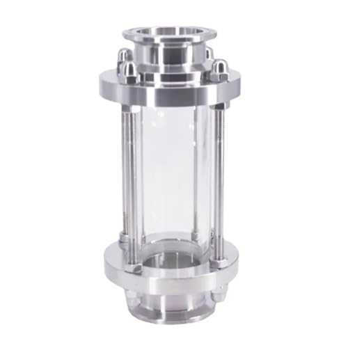 EGTDSFGJA 1,5" 2" 2,5" 3" 4" Tri Clamp 19/25/32/38/45/51-108mm Schlauch Kontrollleuchte Glas SUS304 316 (51mm K64 L-150mm) von EGTDSFGJA