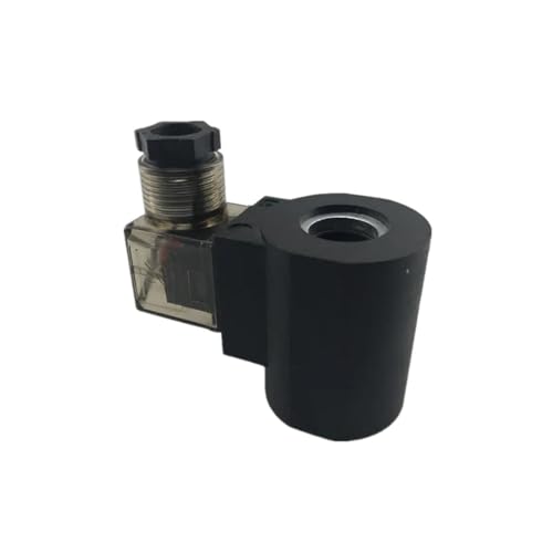 EGTDSFGJA Hydraulische Magnetspule des Kartuschenventils HC-16 Innenlochdurchmesser 16 mm hoch, 51 mm Magnetgewinde-Ventilspule (DC 12 V) von EGTDSFGJA