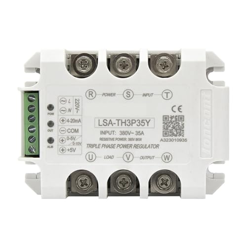 LSA-TH3P35Y Dreiphasen-Wechselstrom 35A 380V Phasenschieber Halbleiterspannungsreglermodul Vollisolierung integriert LSA-TH3P35Y Dreiphasen-Wechselstrom 35A 380V Phasenschieber Halbleiterspannungsreglermodul Vollisolierung integriert von EGTDSFGJA