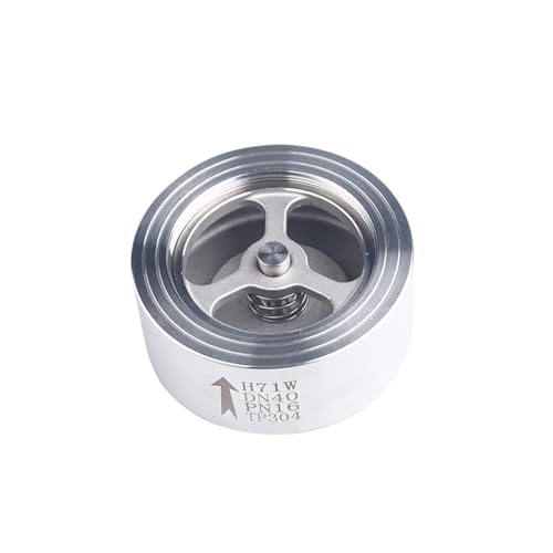 Wafer 304 Rückschlagventil 1/2" 3/4" 1" 2" H71W-16P DN15/DN20/DN25/DN32/DN40/DN50(2) von EGTDSFGJA