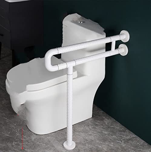 304 Edelstahl Senioren Badezimmer Dusche Handlauf WC Sicherheit Handlauf Hilfsgriff für Behinderte (weiß) von EGUIAS