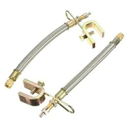 Auto-Bremsleitungen 2Pcs Air Reifen Ventil Verlängerung Adapter Auto Reifen Stem Extender + Klemmen Auto-Bremsleitungen 2Pcs Air Reifen Ventil Verlängerung Adapter Auto Reifen Stem Extender + Klemmen von EGUIAS