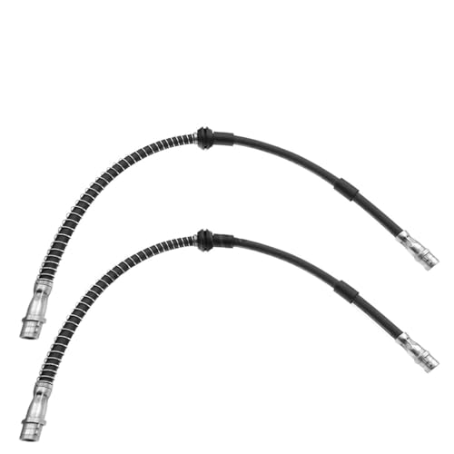 Auto-Bremsleitungen 7L0611776A und 7L0611701C Vorder- oder Hinterachse Bremshydraulikschlauchleitung passend für Audi Q7 passend für VW Touareg 7P6611701 7P0611776(7L0611701C 2PCS FRT) von EGUIAS
