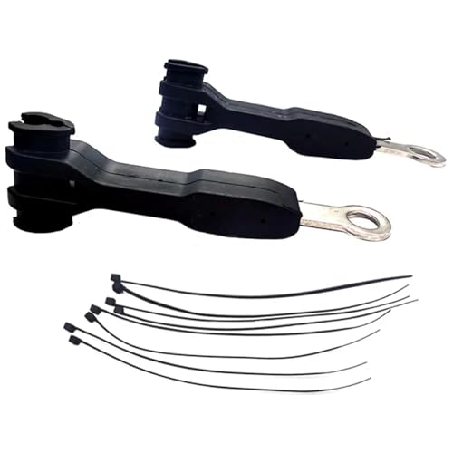 Auto-Bremsleitungen A10E-1101255 Vorderradbremsleitung Anker Bremsschlauch Halterung Separator Kit Fit Für Jeep Wrangler JK JL 2007-2023 2 4 Türen (B von EGUIAS