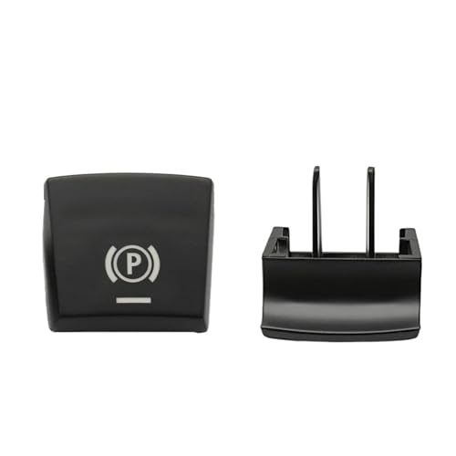 EGUIAS Bremssattel Auto Parkplatz Bremse Handbremse PSwitch Abdeckung Auto H Kappen Für BMW 5 7 X3 X4 F Serie F01 F02 F10 F12 f15 F16 F25 F26(Model A-1PC) von EGUIAS