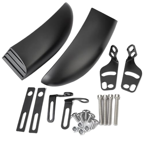 EGUIAS Bremssattelkühlung Bremsscheibe Kühler Luftkanal Abdeckung Fit Für Kawasaki Z1000 SX Z1000R ZX6R ZX6R ZX6RR ZX10R ZX-10R ZZR 1400 ZZR1400 von EGUIAS