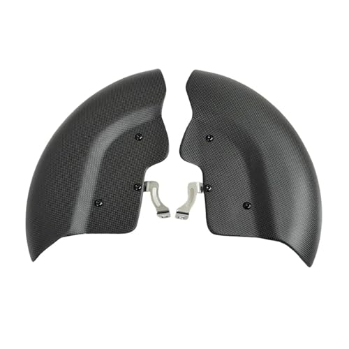 EGUIAS Bremssattelkühlung Carbon Fiber Fit Für Yamaha R1 R1M Motorrad Modifikation Vorderradbremssattel Wärmeableitung Guide Radabdeckung(Matte-1set) von EGUIAS