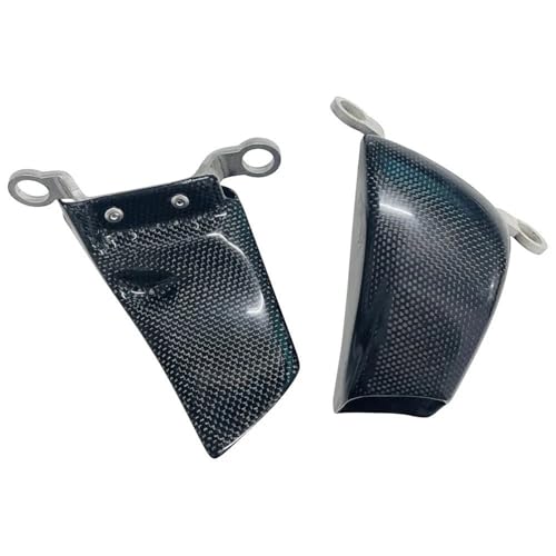 EGUIAS Bremssattelkühlung Fit Für Ducati Panigale V4 V2 V4S Streetfighter V4 V4S 2018-2023 Motorrad Front Luftkanal Sattel Kühler Abdeckung(Glossy) von EGUIAS