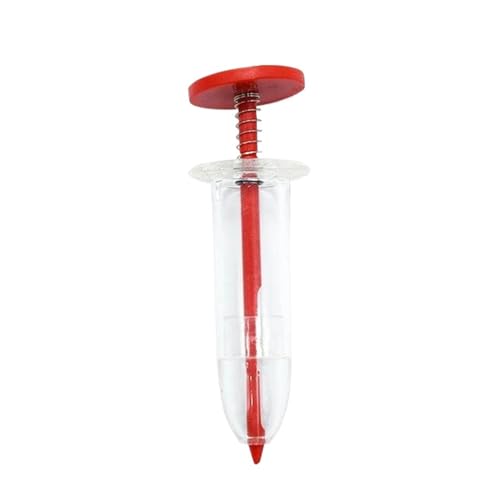 EGUIAS Handheld Seed Planter 1-6PCS Mini Aussaat Samen Spender Samen Sämann Umpflanzen Werkzeuge Home Garten Aussaat Spender(1PCS Red) von EGUIAS