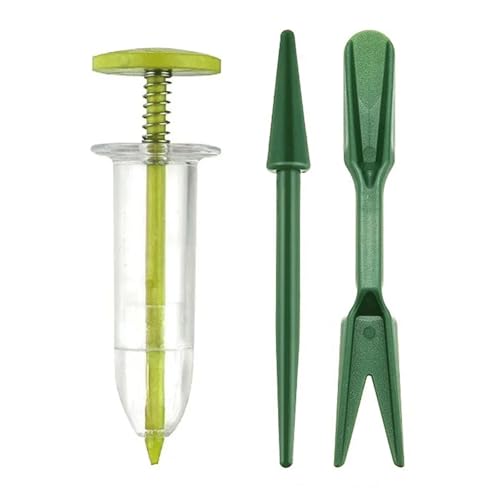EGUIAS Handheld Seed Planter 1-6PCS Mini Aussaat Samen Spender Samen Sämann Umpflanzen Werkzeuge Home Garten Aussaat Spender(StyleA) von EGUIAS