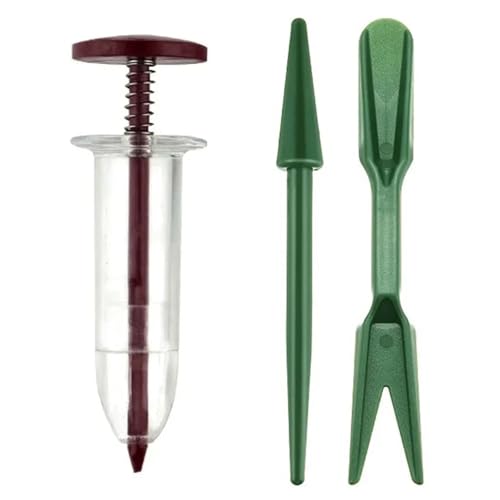 EGUIAS Handheld Seed Planter 1-6PCS Mini Aussaat Samen Spender Samen Sämann Umpflanzen Werkzeuge Home Garten Aussaat Spender(Styled) von EGUIAS