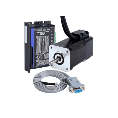 EGUIAS Schrittmotor 1 Achse Nema 17 Closed Loop Schrittmotor Servotreiber CL42T CNC Kit(0.8Nm) von EGUIAS