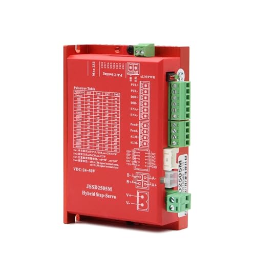 EGUIAS Schrittmotor NEMA23 Closed Loop Schrittmotor 2,2Nm 285oz-in Schrittmotor und Treiber Servomotor-Kits SSD257EC80E1 JSD2505M(Only Driver) von EGUIAS
