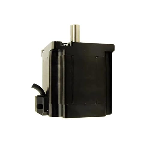 EGUIAS Schrittmotor NEMA34 4.5Nm Schrittmotor Wellendurchmesser 12,7/14 mm 4 Drähte 6.0A 2-phasig 86 x 86 mm Körperlänge 80 mm 86HS80A46013(14mm) von EGUIAS