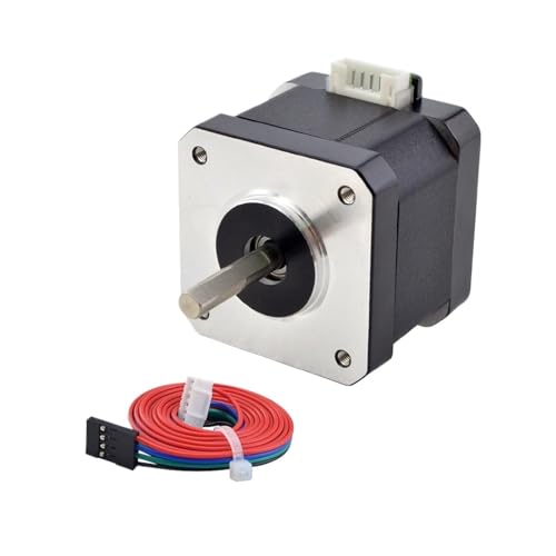 EGUIAS Schrittmotor Nema 17 Schrittmotor 0,9 Grad 38 mm 30 Ncm 1,5 A mit 4-adrigem 1-m-Kabel CNC 3D-Drucker-Extruder EGUIAS Schrittmotor Nema 17 Schrittmotor 0,9 Grad 38 mm 30 Ncm 1,5 A mit 4-adrigem 1-m-Kabel CNC 3D-Drucker-Extruder von EGUIAS