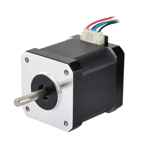 EGUIAS Schrittmotor Nema 17 Schrittmotor 45Ncm 1,68A 42x48mm 4-adrig 42 Motor 1m Kabel 3D-Drucker CNC-Roboter von EGUIAS
