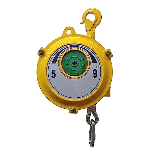 Einziehbare Hängewaage mit Federzug, Einziehbarer Federzug-Werkzeughalter, Lastbereiche 1 kg bis 200 kg(5-9kg) von EGZASDI