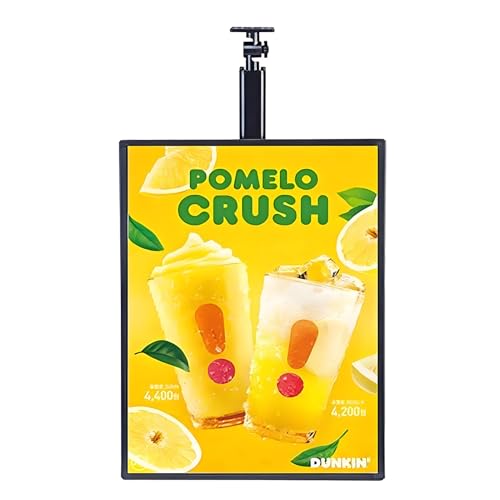 LED-Menütafel-Posterrahmen, LED-Leuchtkasten for Innenwerbung, beleuchteter Displayrahmen, mehrere Größen(50X100cm) von EGZASDI