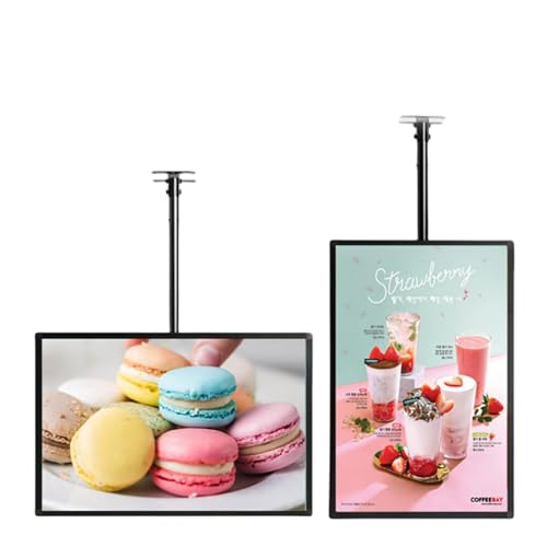 LED-Menütafel-Posterrahmen, Menütafel mit LED-Hintergrundbeleuchtung, mehrfarbig, mehrere Größen for Restaurants und Milchteeläden(43.5 * 60cm) von EGZASDI