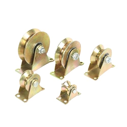 Leiser Flaschenzug aus Edelstahl, Edelstahl-Schiebetürrolle Typ UVH, mehrere Größen(U Type 30mm) von EGZASDI