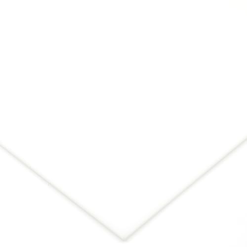 EH Design Acrylglas Platte – Weiße Zuschnitte nach Maß (500x1000x3mm) – UV-beständig & Wetterfest – 7x Bruchfester als Glas – Für DIY, Möbel & Lampen – Made in DE von EH Design