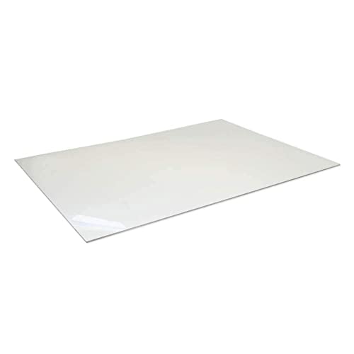EH Design Polystyrol Platten 3 x 250 x 250 mm | quadratisch und transparent, Ideal für die Erstellung von Werbeschildern oder Fräseteilen, leicht zu verarbeiten: sägen, schneiden, bohren und biegen von EH Design