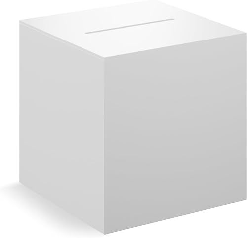 EH Design Spendenbox aus robustem Acryl – 15 x 15 x 15 – Weiße Acrylglas Box mit verschließbarem Deckel – Spendendose für Benefizveranstaltungen, Straßenfeste & Hochzeiten – Made in DE EH Design Spendenbox aus robustem Acryl – 15 x 15 x 15 – Weiße Acrylglas Box mit verschließbarem Deckel – Spendendose für Benefizveranstaltungen, Straßenfeste & Hochzeiten – Made in DE von EH Design