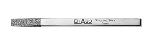 EHASO Hochwertiger Trimmstein für Hund & Katze - Metall 6mm - Trimmmesser/Stein für die Haarentfernung - Für EIN ideales Fell Ihres Hundes - Profischere von EHASO
