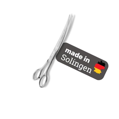 EHASO gebogene Hohlschliff-Hundeschere Rostfrei, 20cm matt EHASO gebogene Hohlschliff-Hundeschere Rostfrei, 20cm matt von EHASO