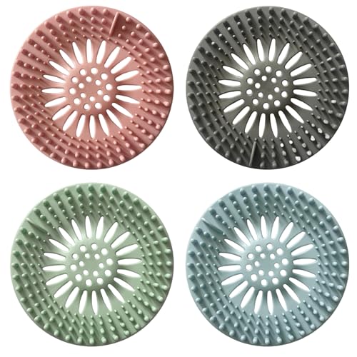 EHDWXVZM 4 Stücke Farbiger Entwässerungsbildschirm, Spülenbildschirm, Abflussbildschirm, Duschhaarfilter, Duschabflussabdeckung, Spülenfilter, Abwasserfilter. EHDWXVZM 4 Stücke Farbiger Entwässerungsbildschirm, Spülenbildschirm, Abflussbildschirm, Duschhaarfilter, Duschabflussabdeckung, Spülenfilter, Abwasserfilter. von EHDWXVZM