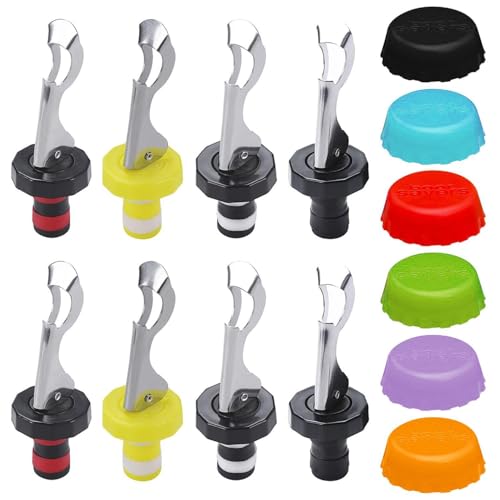 EHDWXVZM 8-Teilige Weinflaschenschloss Und 6-Teilige Weinflaschenverschlüsse, Universelle Weinflaschenschloss, Flaschenverschluss, Bierflaschenverschluss, Weinflaschenverschluss. EHDWXVZM 8-Teilige Weinflaschenschloss Und 6-Teilige Weinflaschenverschlüsse, Universelle Weinflaschenschloss, Flaschenverschluss, Bierflaschenverschluss, Weinflaschenverschluss. von EHDWXVZM