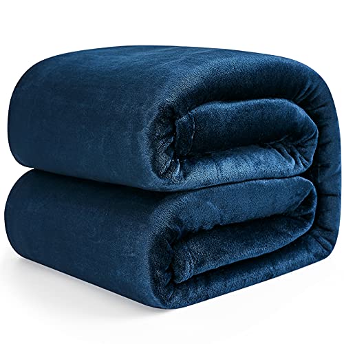 EHEYCIGA Kuscheldecke flauschig, weiche warme Fleecedecke 220x240 als Decke Sofa, Wohndecke oder Couchdecke überwurf von EHEYCIGA