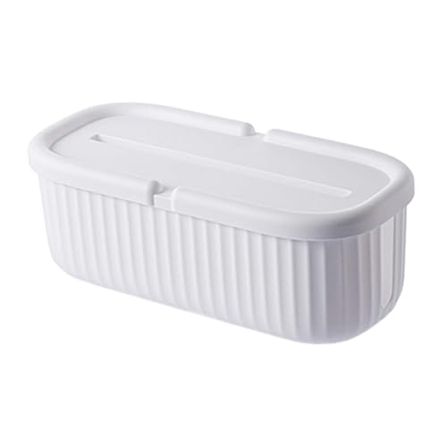 EHJRE Kabelmanagementbox, Organizer Box, Kabelstreifen Verstecken, Leicht, Einfache Kabelaufbewahrung für Den Schreibtisch in Der Wohnung, Weiß von EHJRE