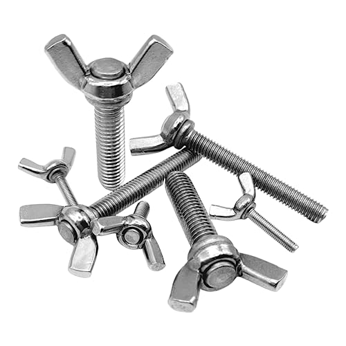 5 Stück Flügelschrauben Schmetterlingsschrauben DIN 316 Edelstahl A2 V2A M3/M4/M5/M6/M8/M10 amerikanische Form // EHK-Verbindungstechnik 5 Stück Flügelschrauben Schmetterlingsschrauben DIN 316 Edelstahl A2 V2A M3/M4/M5/M6/M8/M10 amerikanische Form // EHK-Verbindungstechnik von EHK
