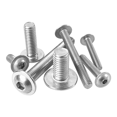 50 Stück Linsenkopfschrauben mit Flansch ISO 7380-2 M2,5 M3 M4 M5 M6 M8 Edelstahl A2 V2A – Flanschschrauben m. Innensechskant ISK Flachkopfschrauben // EHK-Verbindungstechnik 50 Stück Linsenkopfschrauben mit Flansch ISO 7380-2 M2,5 M3 M4 M5 M6 M8 Edelstahl A2 V2A – Flanschschrauben m. Innensechskant ISK Flachkopfschrauben // EHK-Verbindungstechnik von EHK