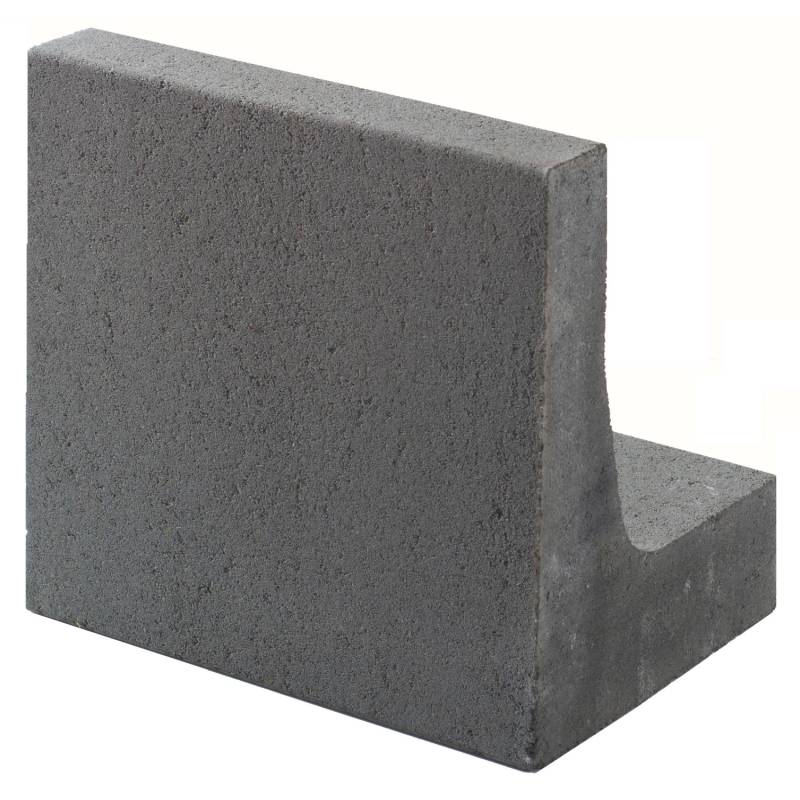 EHL L-Stein unbewehrt Grau 40 cm x 40 cm x 30 cm von EHL